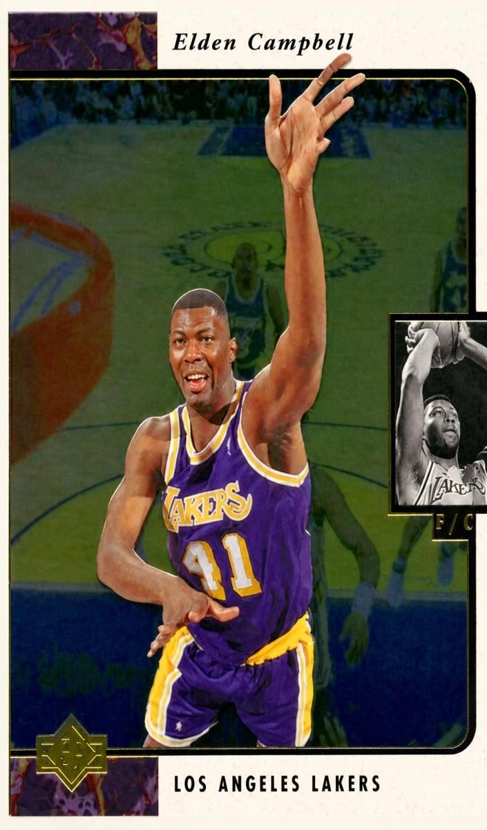 1995 SP Elden Campbell #64 card