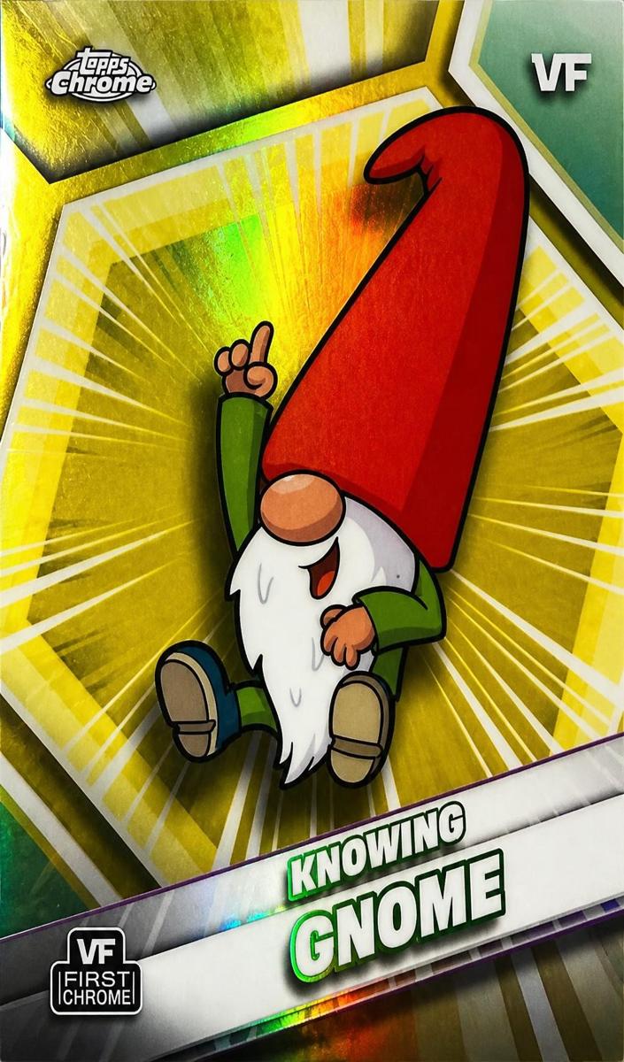 2026 Knowing Gnome [Yellow Refractor] #109