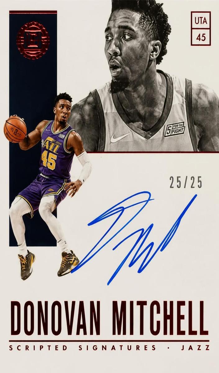 2018 Donovan Mitchell [Red] #SC-DML