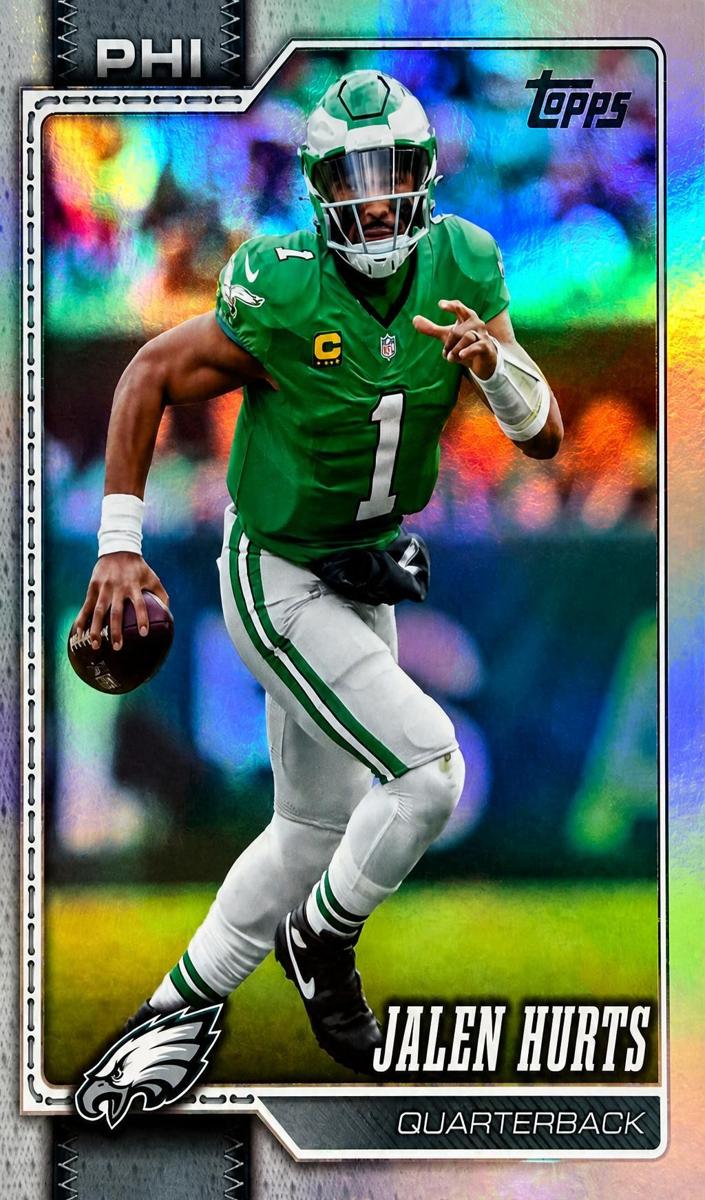 2026 Jalen Hurts [Rainbow Foil] #167