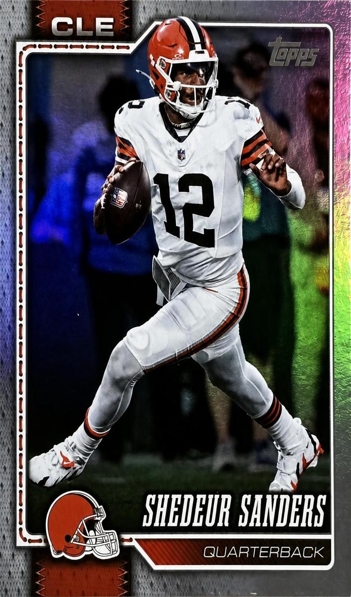 2026 Shedeur Sanders [Rainbow Foil] #216
