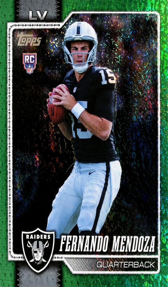 2026 Fernando Mendoza [Green Holo Foil] #301