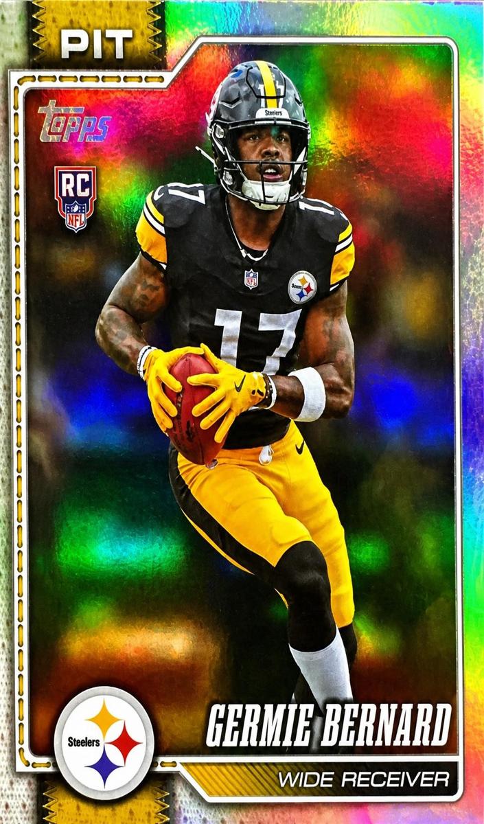 2026 Germie Bernard [Rainbow Foil] #325