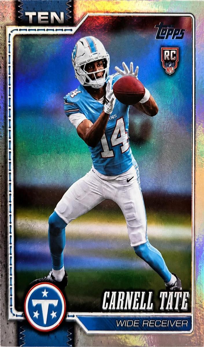 2026 Carnell Tate [Rainbow Foil] #318