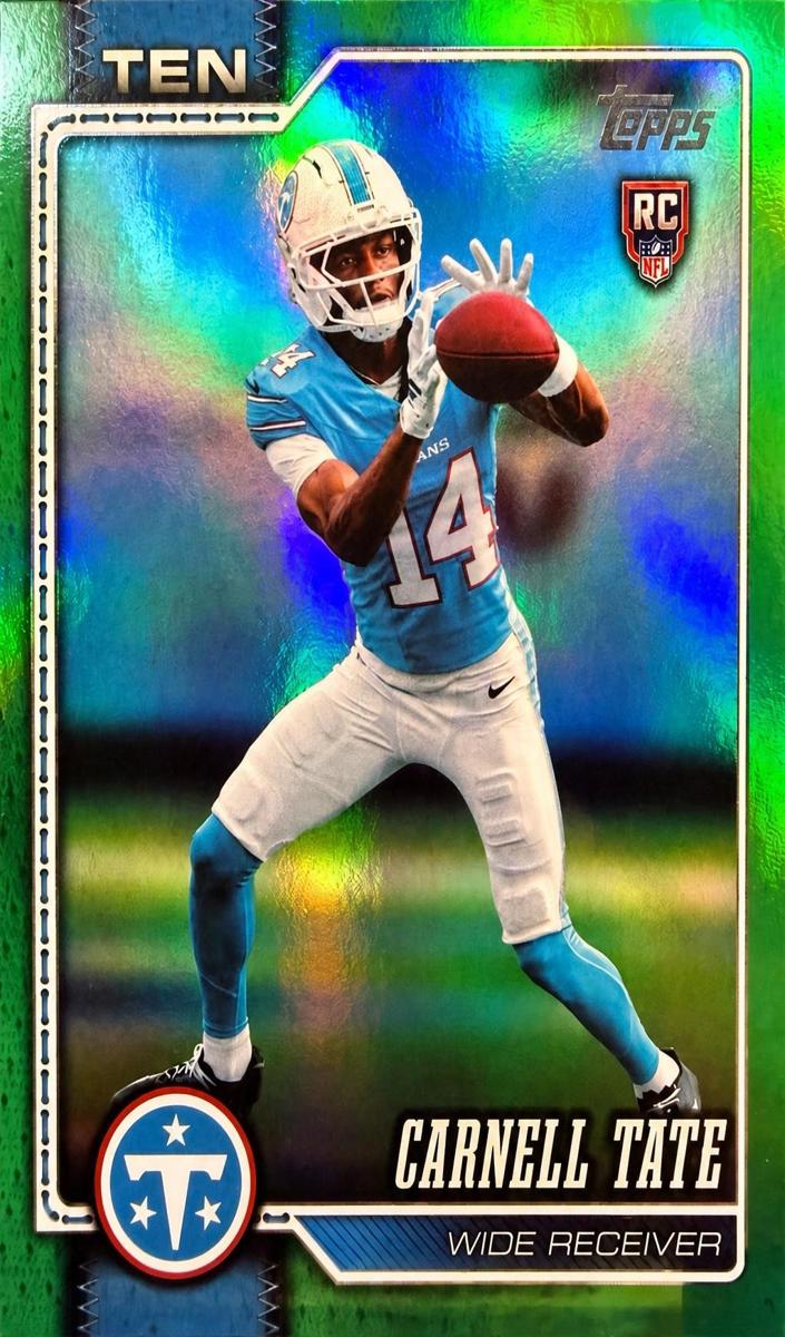2026 Carnell Tate [Green Holo Foil] #318