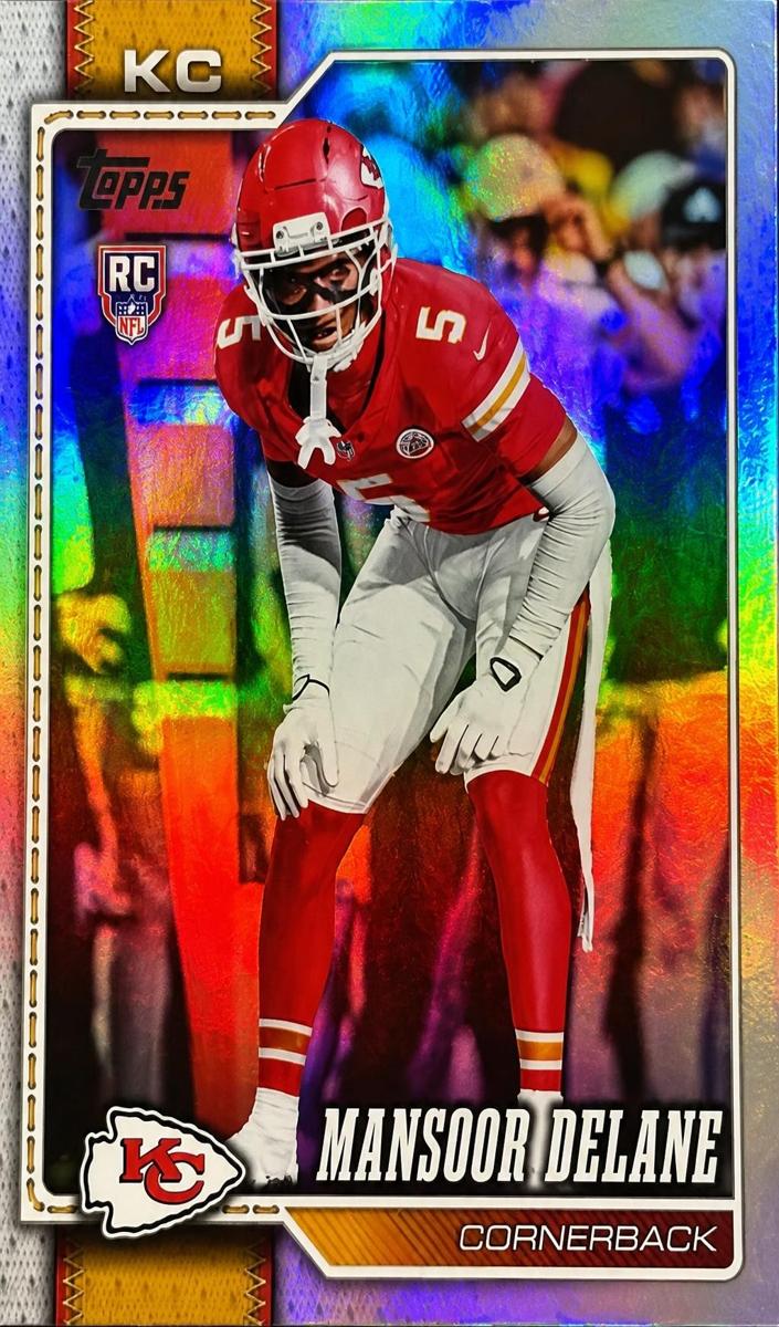 2026 Mansoor Delane [Rainbow Foil] #348
