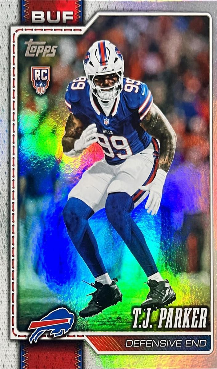 2026 T.J. Parker [Rainbow Foil] #376