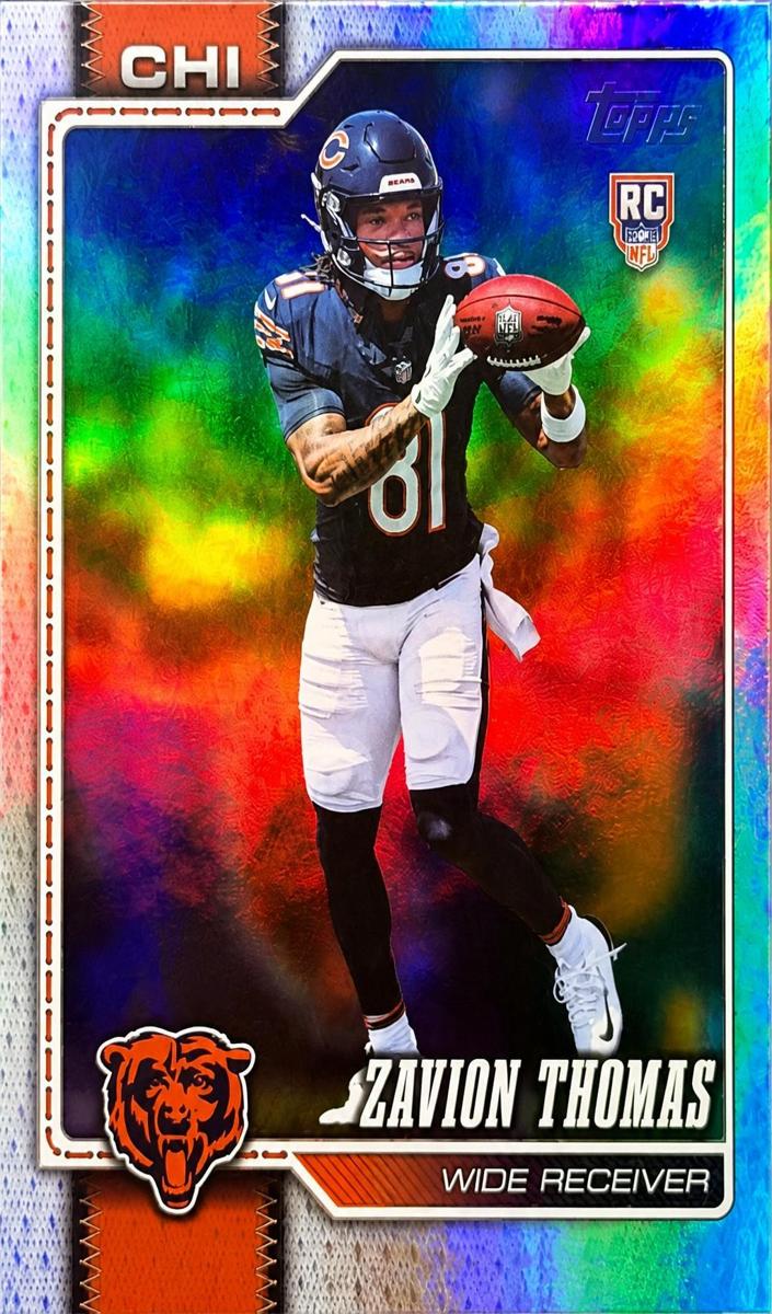 2026 Zavion Thomas [Rainbow Foil] #367