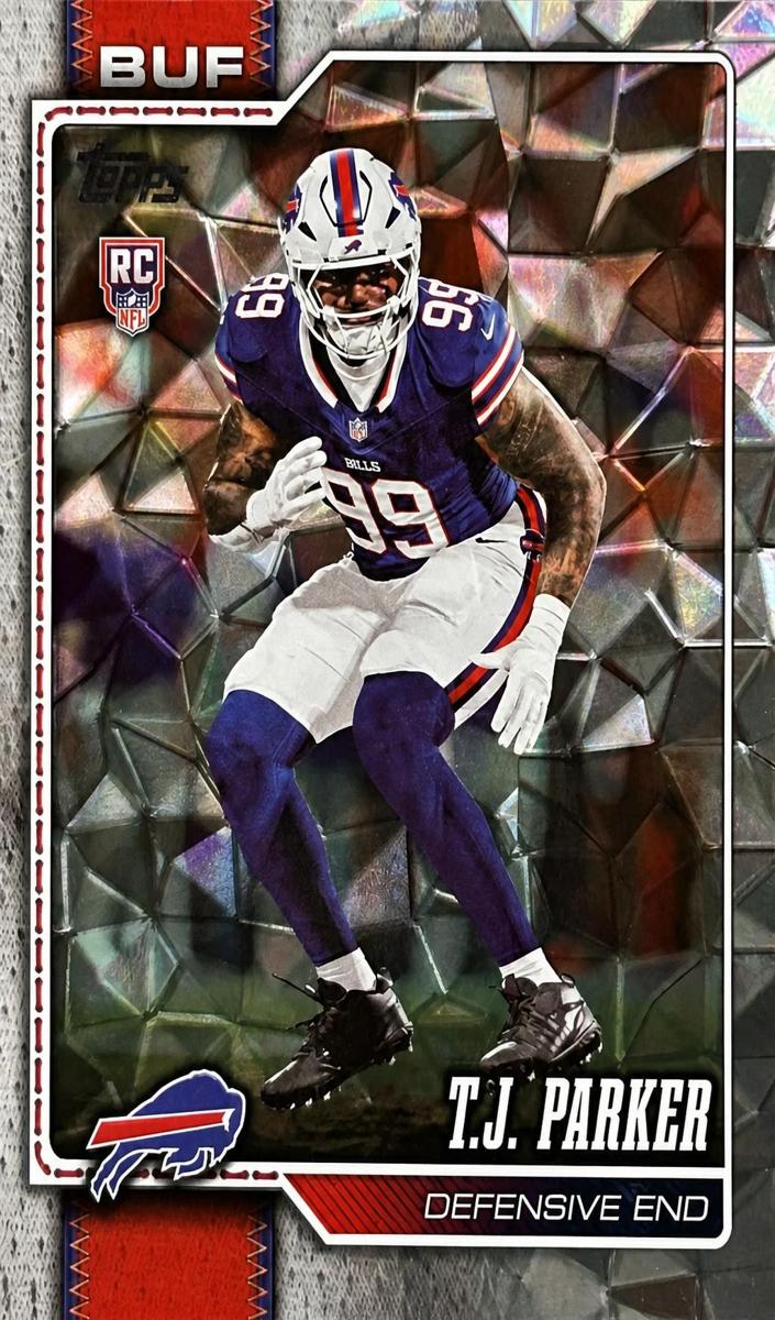 2026 T.J. Parker [Diamante Foil] #376