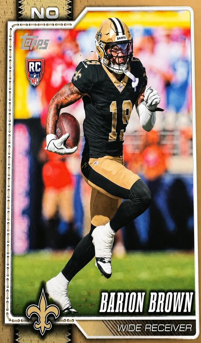 2026 Barion Brown [Gold] #386