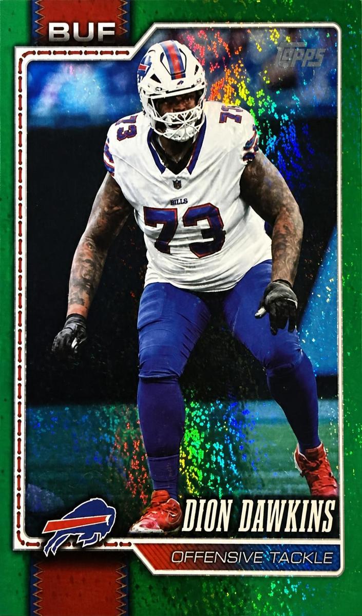 2026 Dion Dawkins [Green Holo Foil] #23