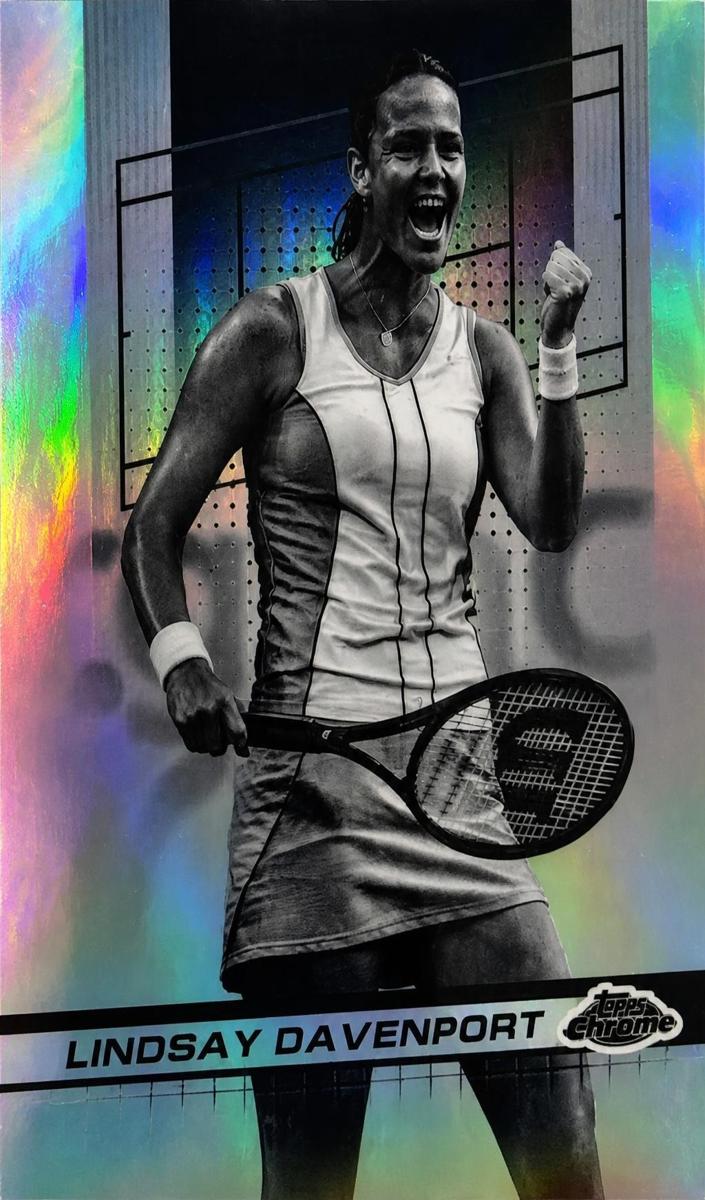 2024 Topps Chrome Lindsay Davenport #186 card
