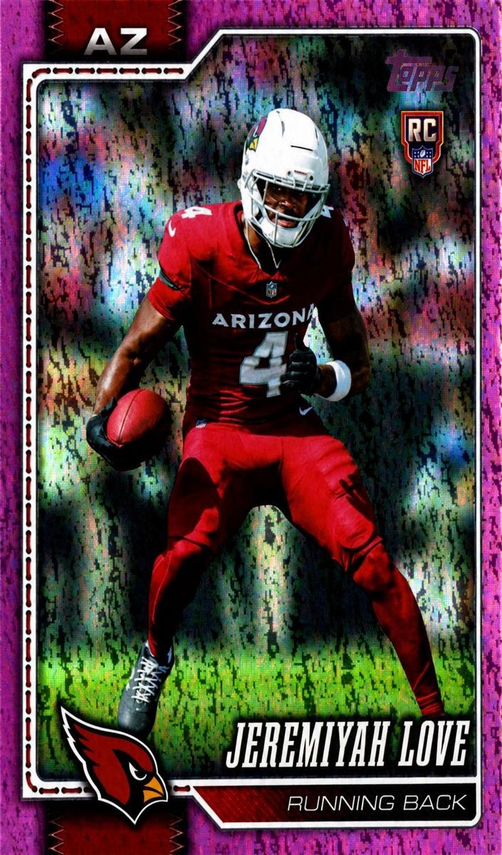 2026 Jeremiyah Love [Pink Holo Foil] #309
