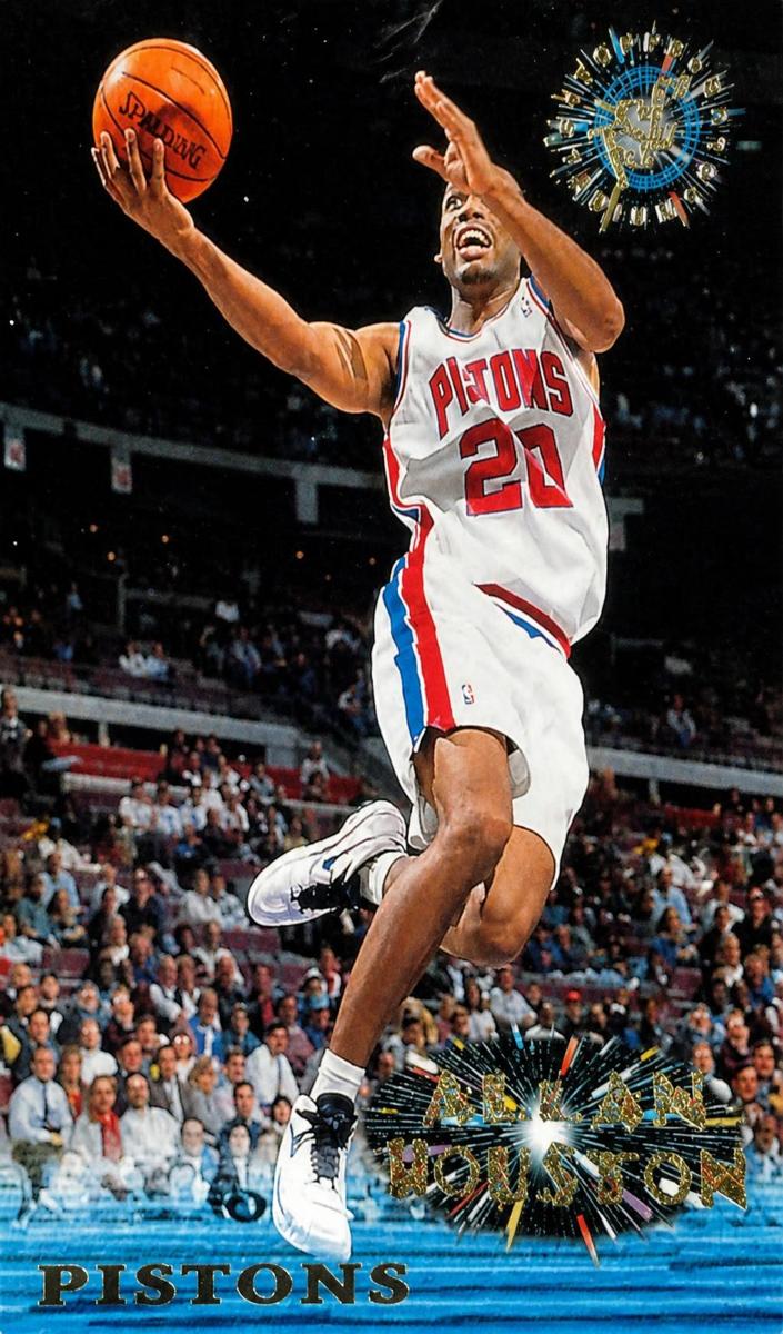 1995 Topps Stadium Club Allan Houston #6 card