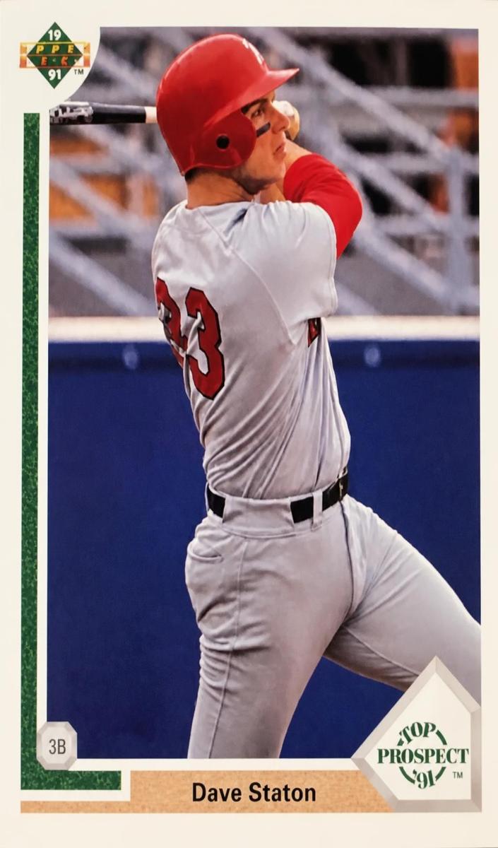 1991 Upper Deck Dave Staton #66 card