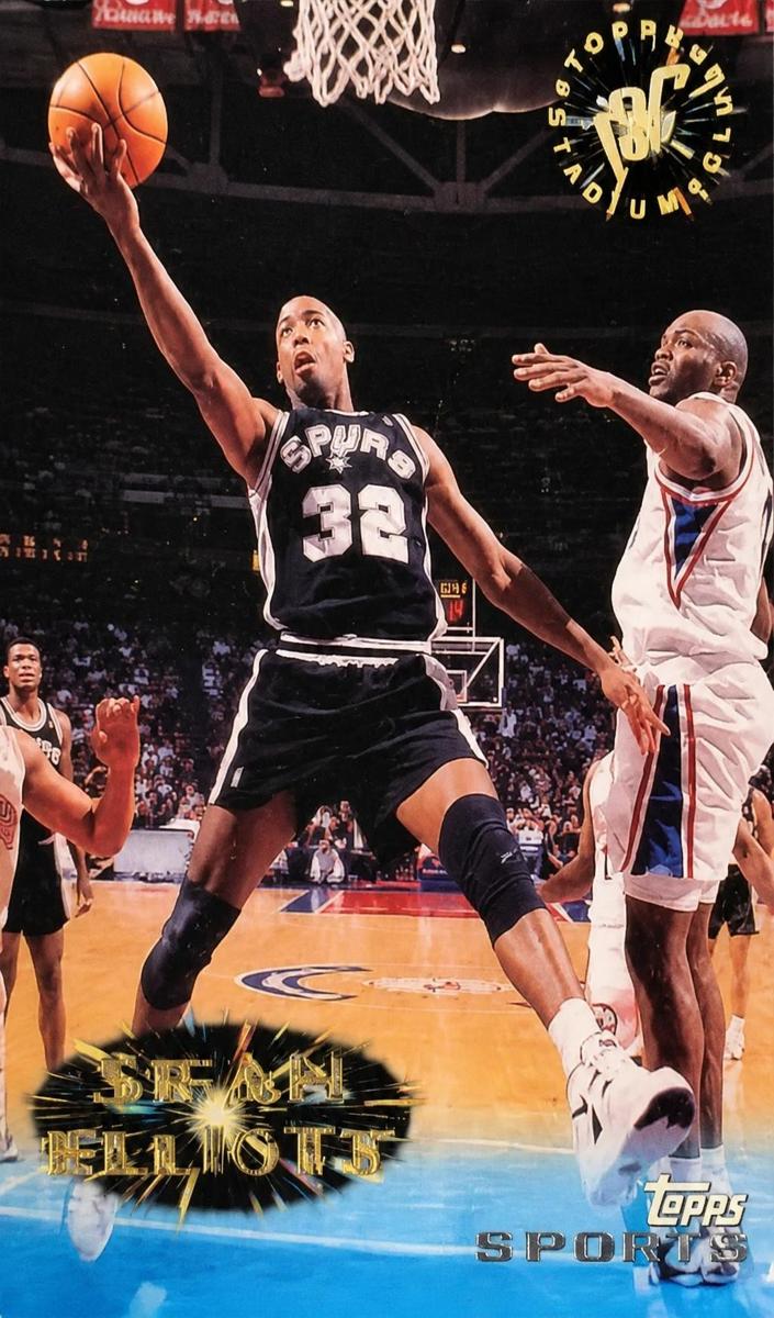 1995 Topps Stadium Club Sean Elliott #75 card