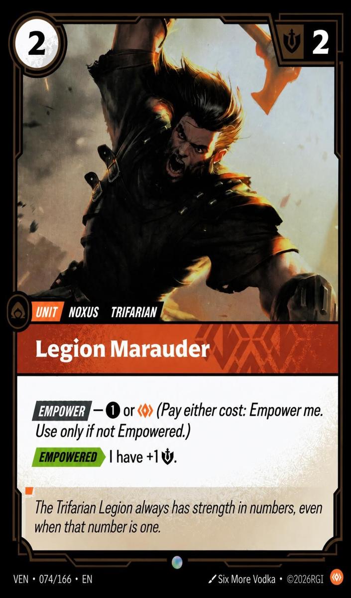2026 Legion Marauder [Foil] #74