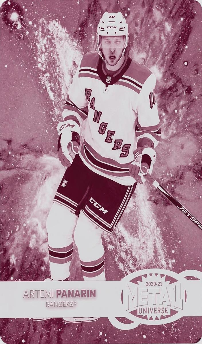 2020 Skybox Metal Universe Artemi Panarin [Red] #R-19 card