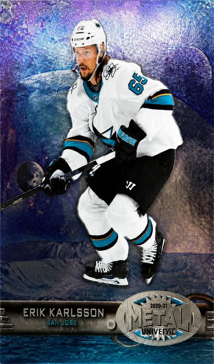 2020 Skybox Metal Universe Erik Karlsson #R-29 card