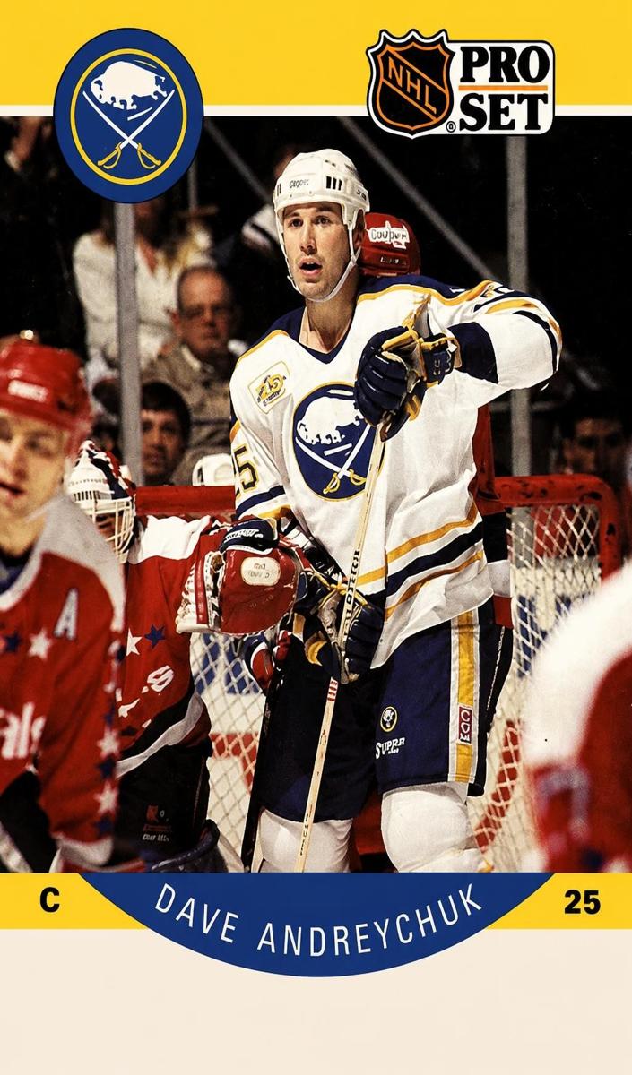 1990 Pro Set Dave Andreychuk #17 card