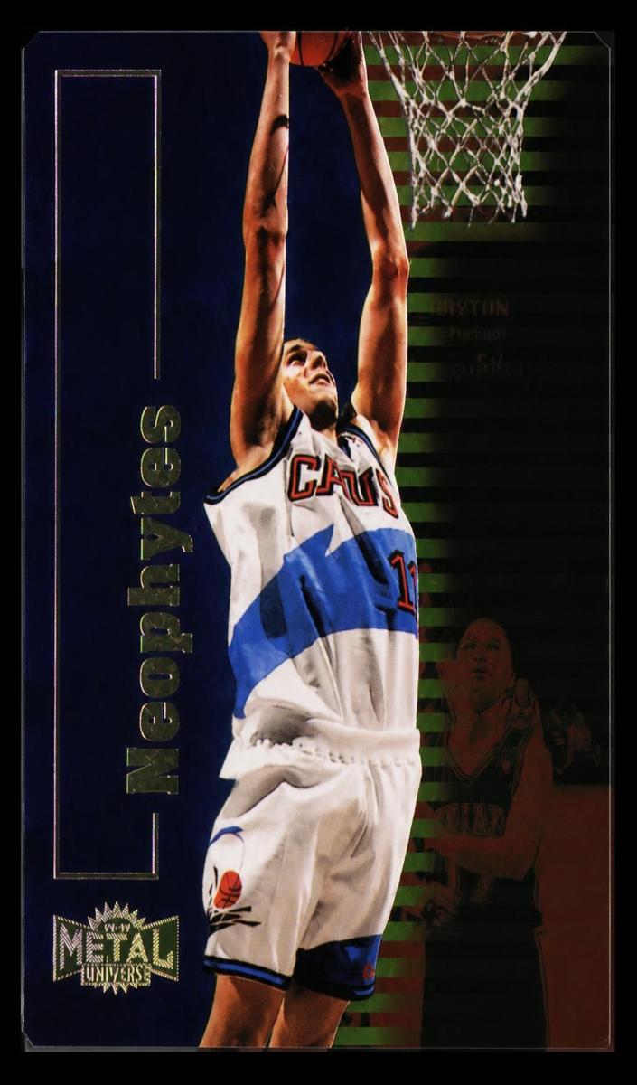 1998 Metal Universe Zydrunas Ilgauskas #15 card