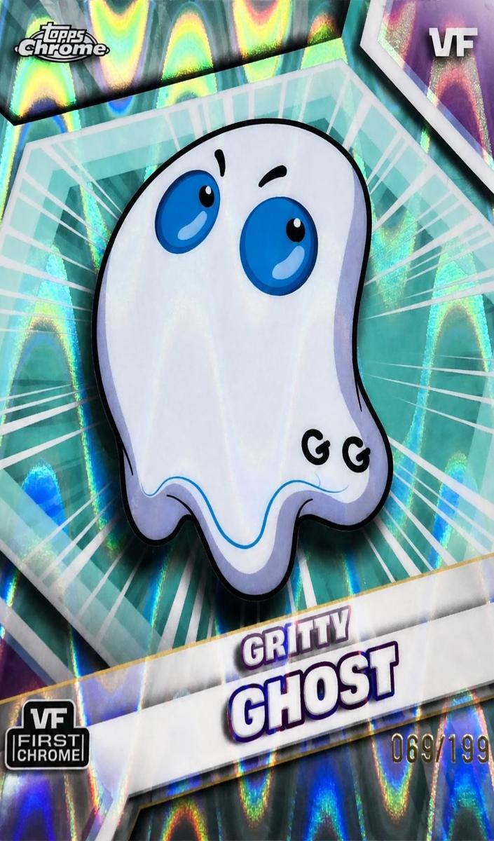 2026 Gritty Ghost [Aqua RayWave Refractor] #16