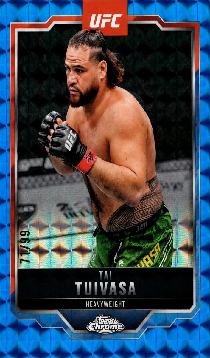 2025 Tai Tuivasa [Blue Geometric Refractor] #53