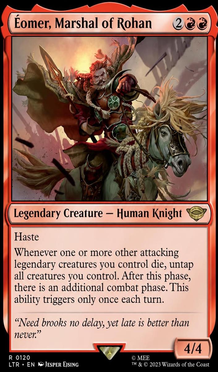 2023 Eomer, Marshal of Rohan [Foil] #120