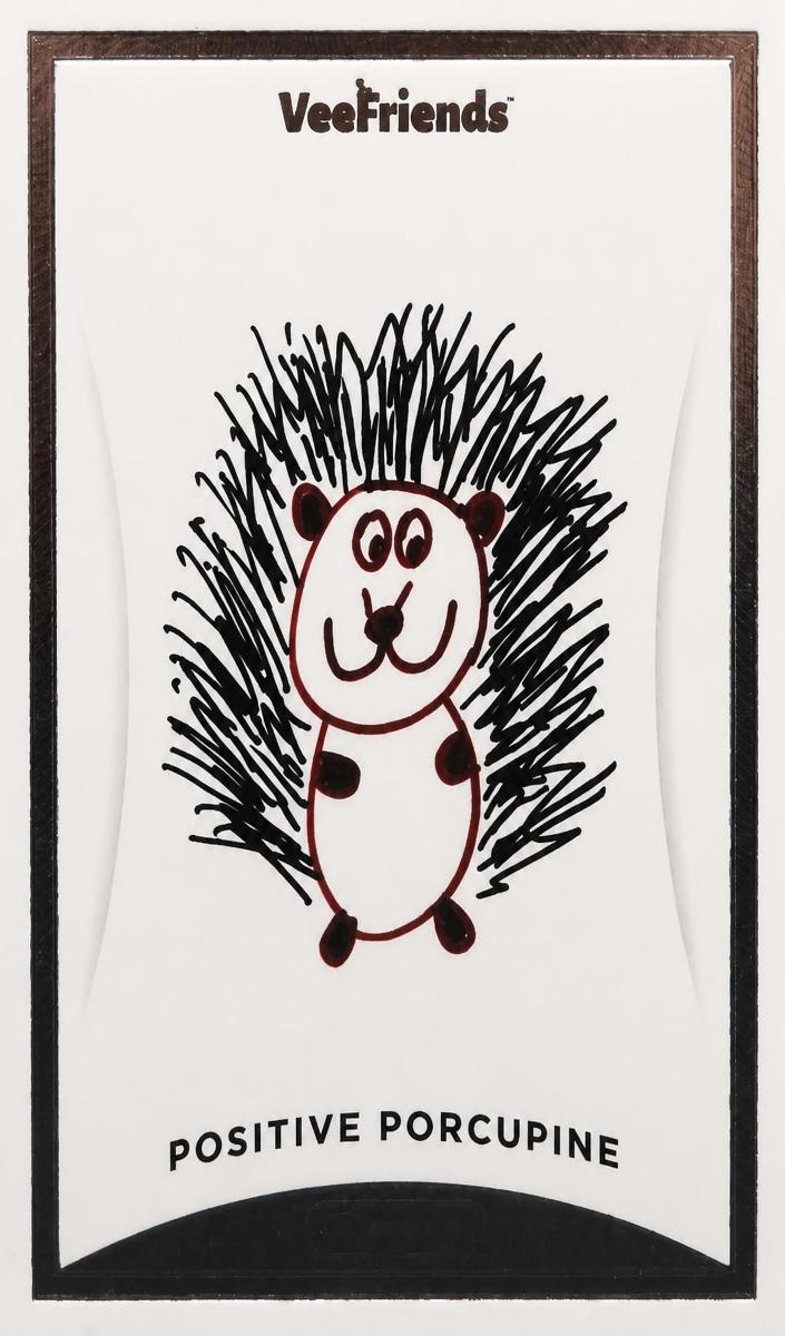 2022 Positive Porcupine [Rare] #191