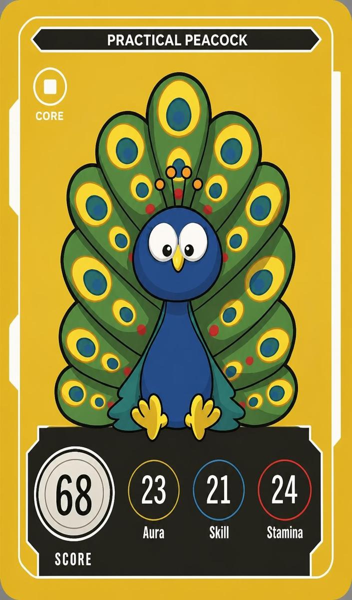2022 Practical Peacock #192