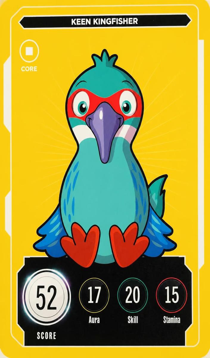 2022 Keen Kingfisher #138