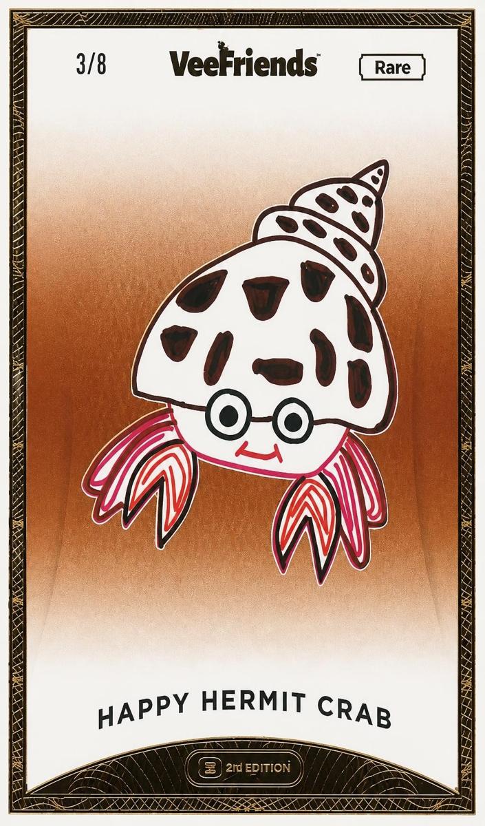 2022 Happy Hermit Crab [Rare] #114