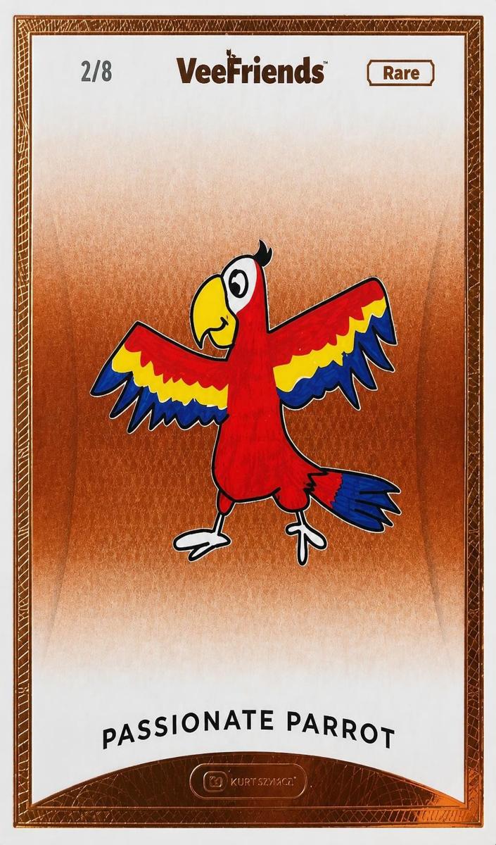 2022 Passionate Parrot [Rare] #175