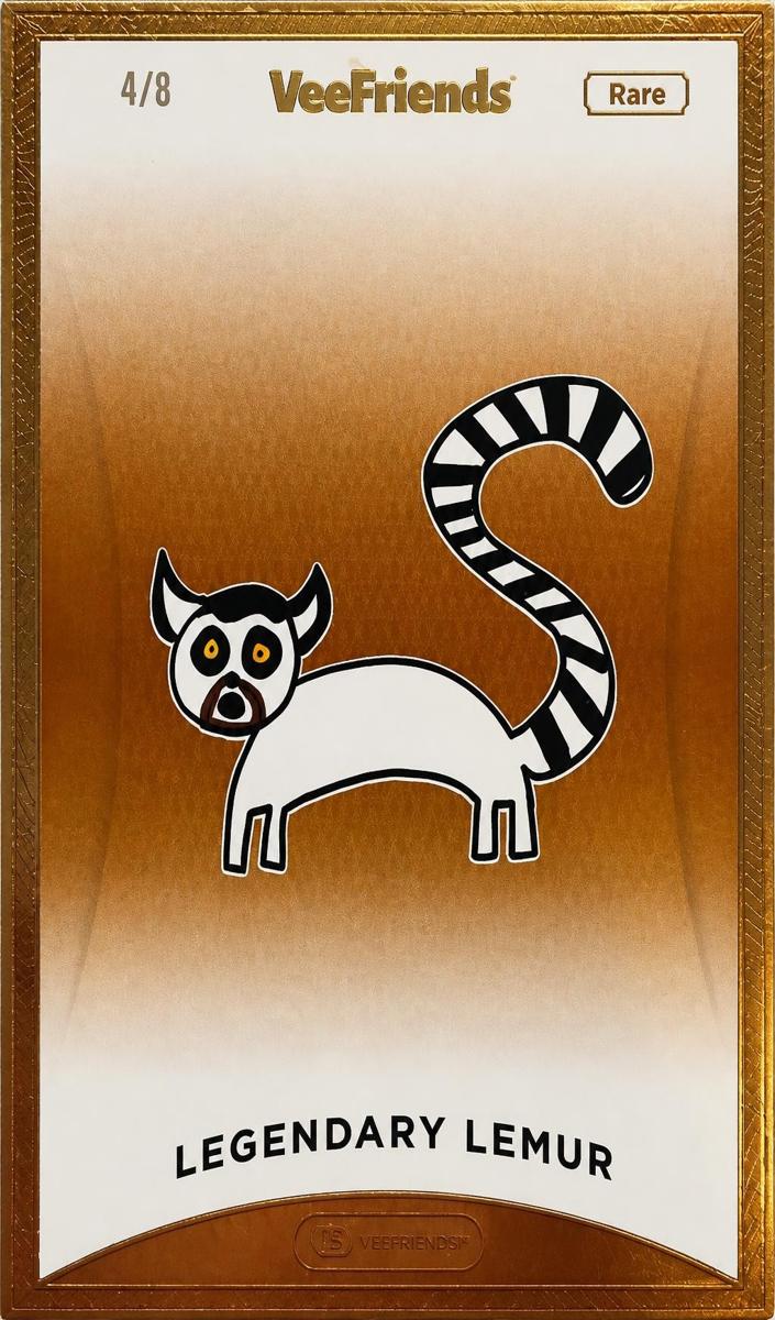 2022 Legendary Lemur [Rare] #145