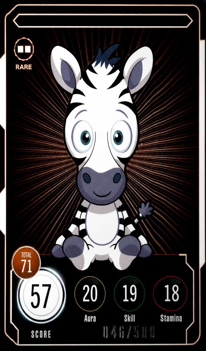 2022 Zestful Zebra [Rare] #268