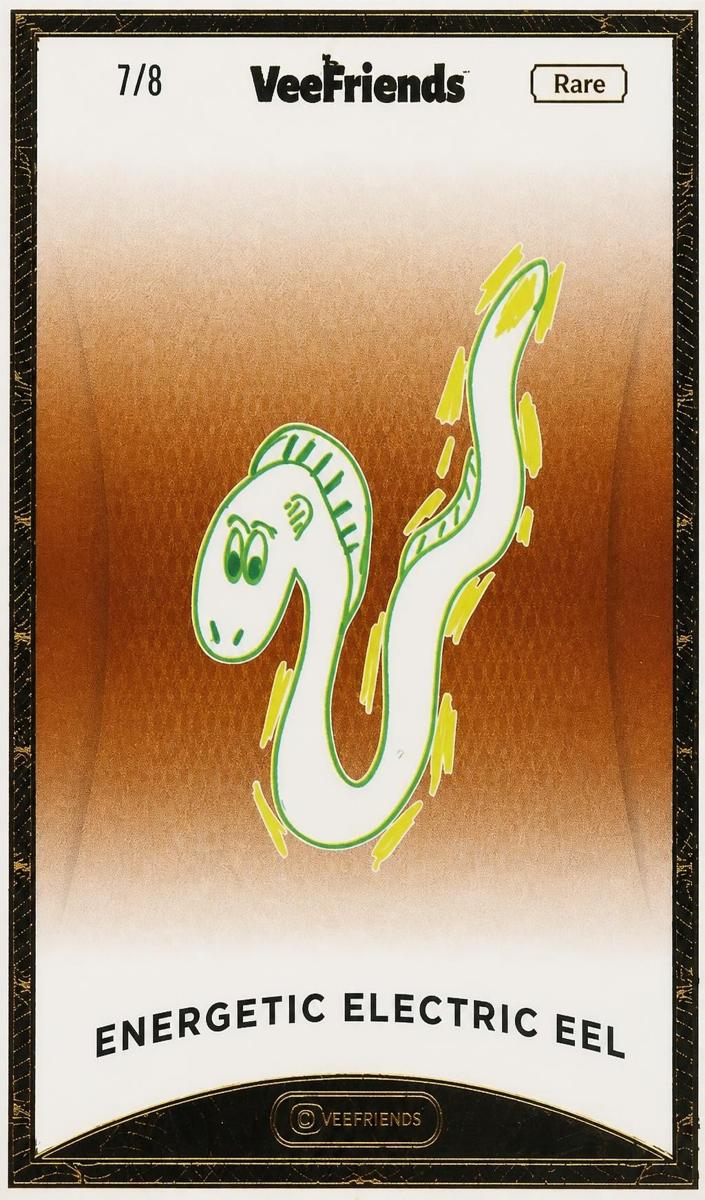 2022 Energetic Electric Eel [Rare] #82