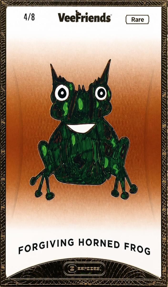 2022 Forgiving Horned Frog [Rare] #94
