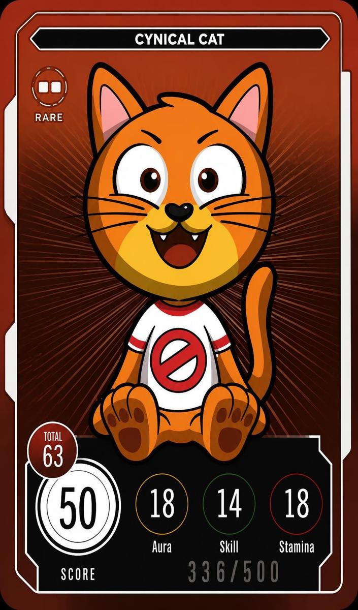 2022 Cynical Cat [Rare] #66