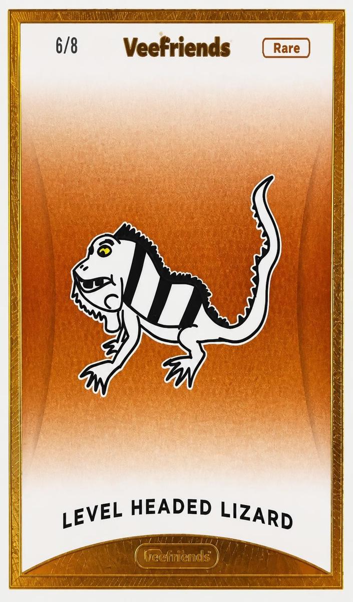 2022 Level Headed Lizard [Rare] #147