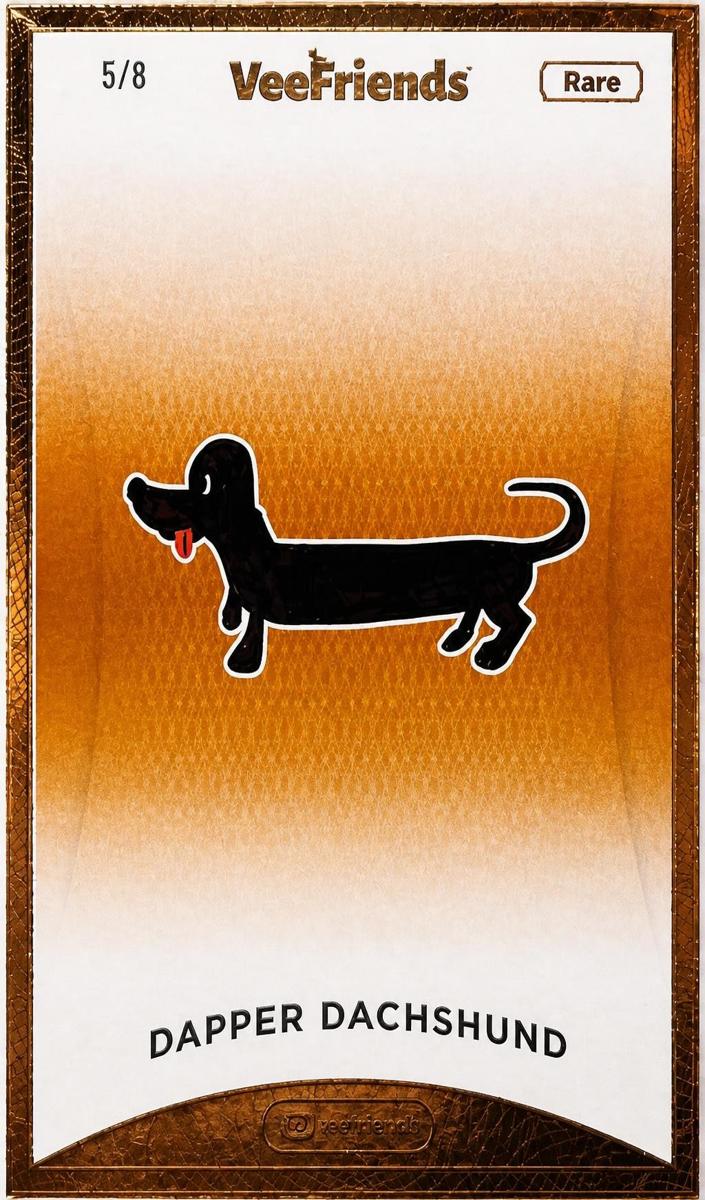 2022 Dapper Dachshund [Rare] #67