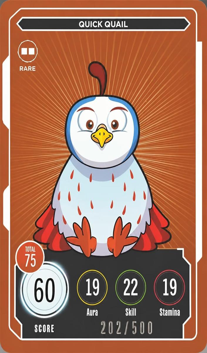 2022 Quick Quail [Rare] #197