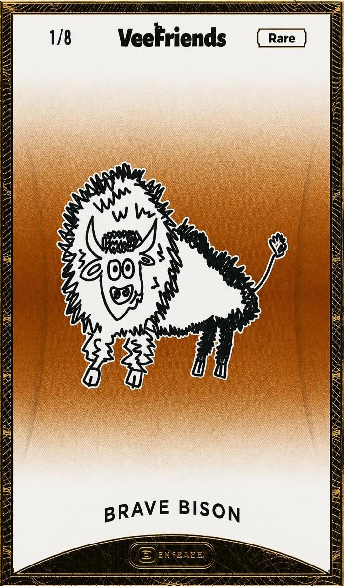 2022 Brave Bison [Rare] #37