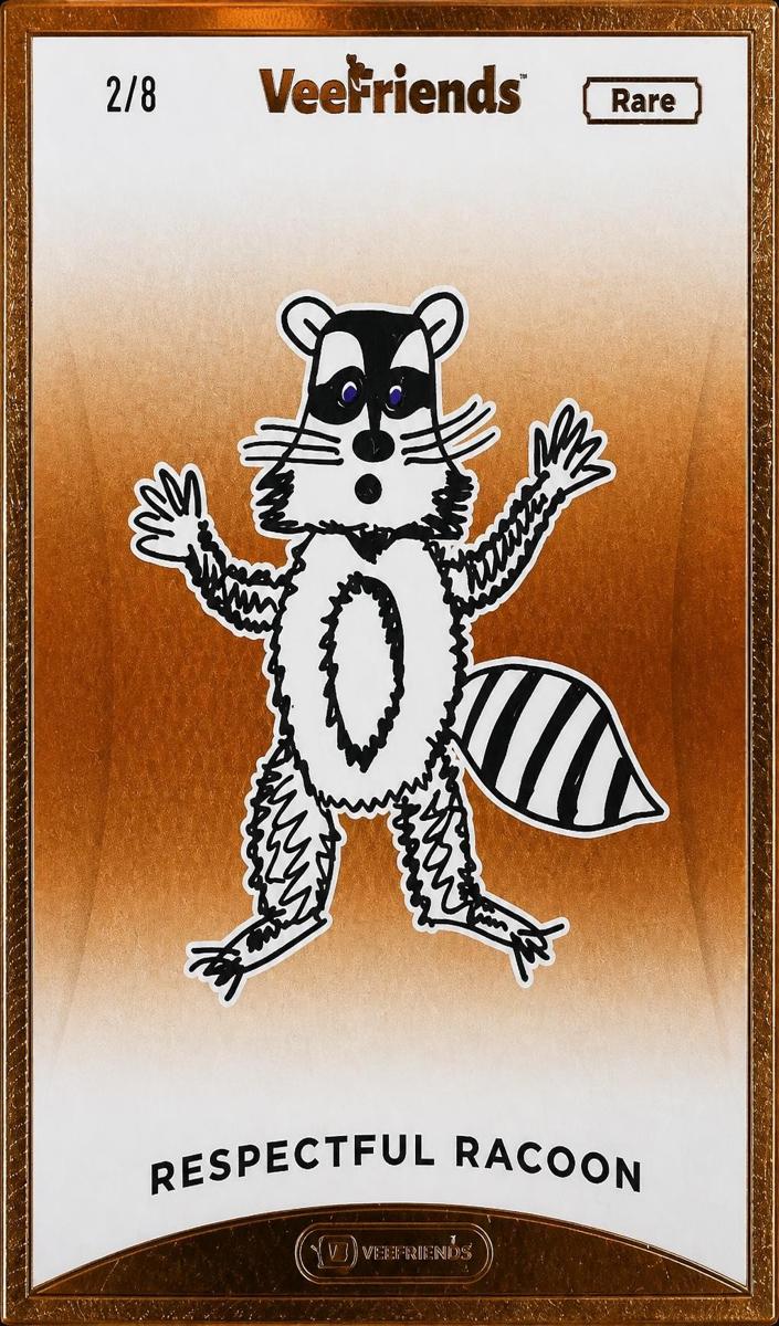 2022 Respectful Racoon [Rare] #203