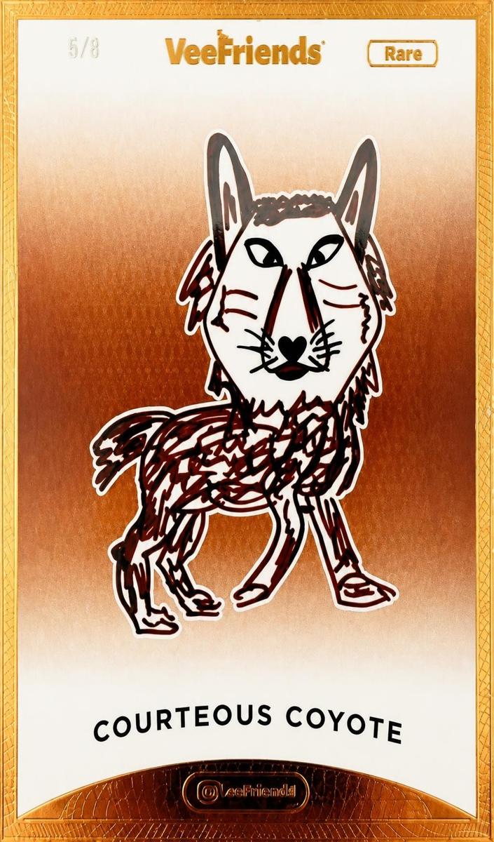 2022 Courteous Coyote [Rare] #62