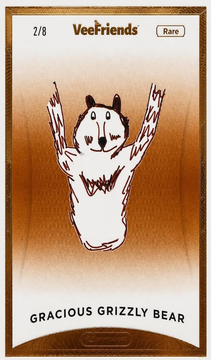 2022 Gracious Grizzly Bear [Rare] #109