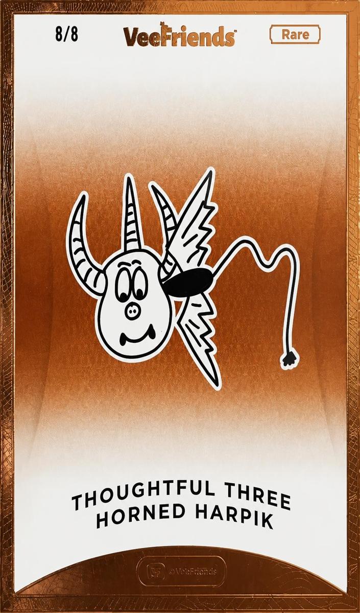 2022 Thoughtful Three Horned Harpik [Rare] #238