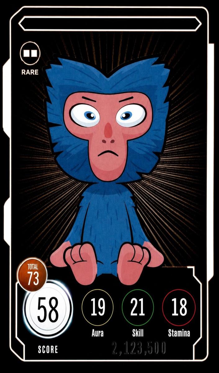 2022 Bombastic Baboon [Rare] #34
