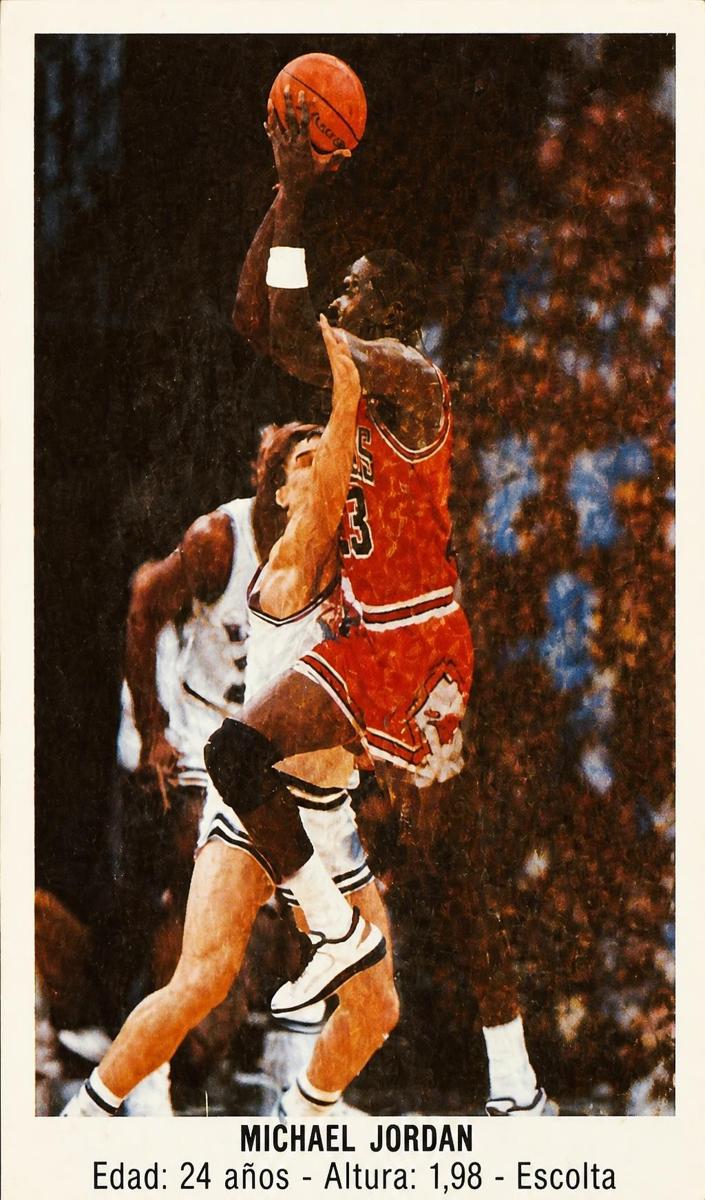 1987 Michael Jordan [Sticker] #146