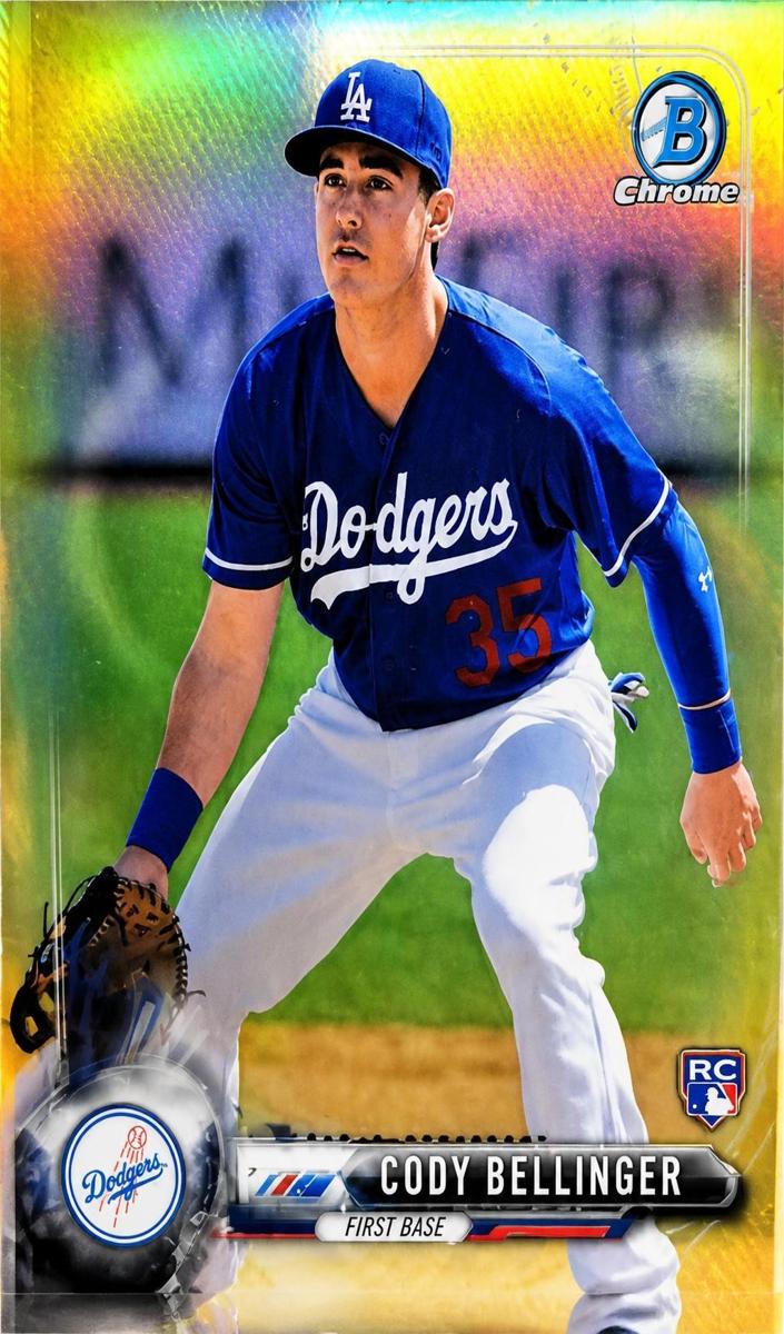 2017 Bowman Chrome Mini Cody Bellinger [Gold] #27 card
