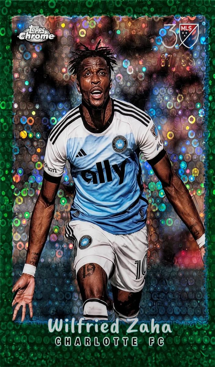 2025 Wilfried Zaha [Green Donut Holes Refractor] #NF-26